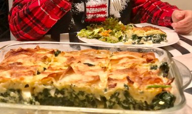 Yağsız Sağlıklı Ispanaklı Börek Tarifi