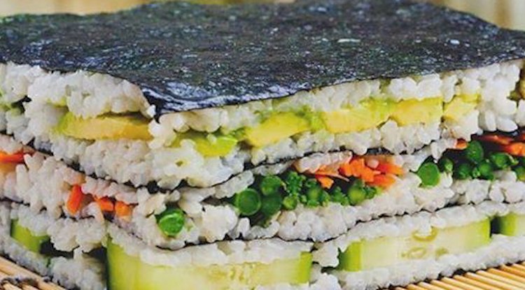 Beslenme Çantası: Sushi Sandviç Tarifi