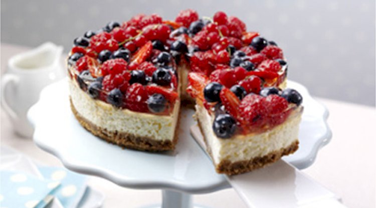 Sağlıklı Ahududulu Cheescake Tarifi