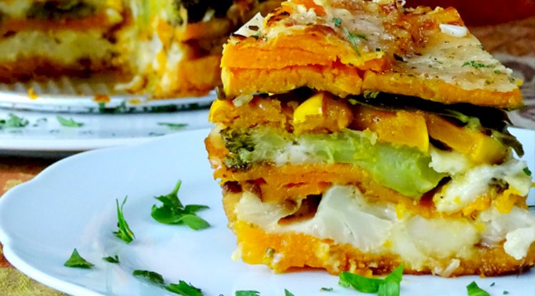 Veggie Lasagne goes Salad