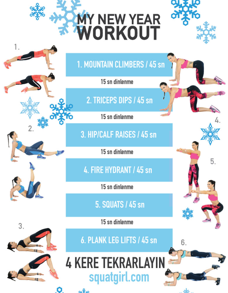 You gotta love this New Year Workout! - Squatgirl